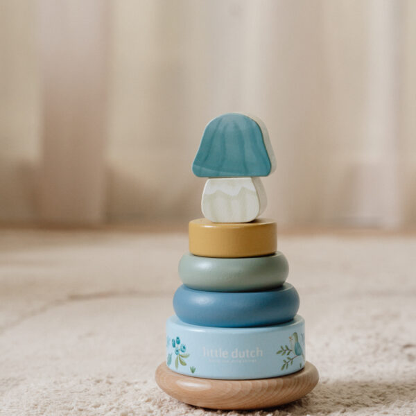 Rocking ring stacker wood - Forest Friends FSC